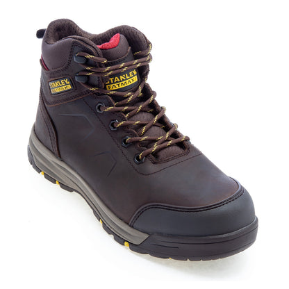 Stanley FatMax Safety Boots Brown Size 7 STA20069-104-7