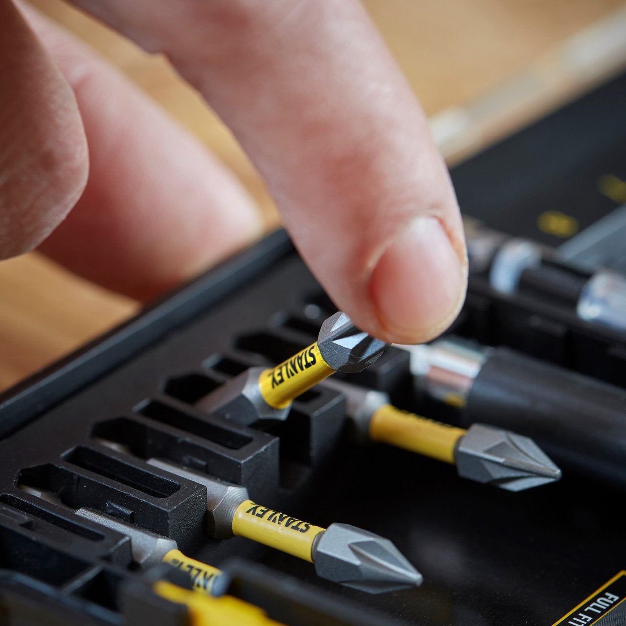 Stanley Impact Torsion Bit Set in Multi-Stack Case 32 Pieces STA88557