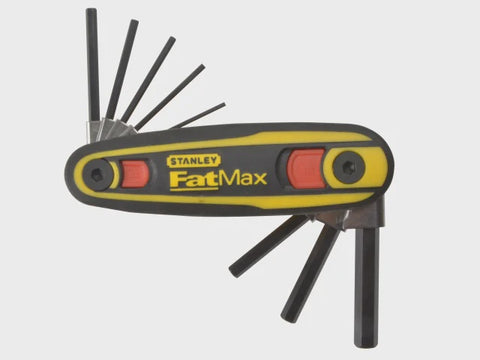 Stanley STA097552 (1.5- 8mm) FatMax Locking Hexagon Key Set of 8 FMHT0-96230