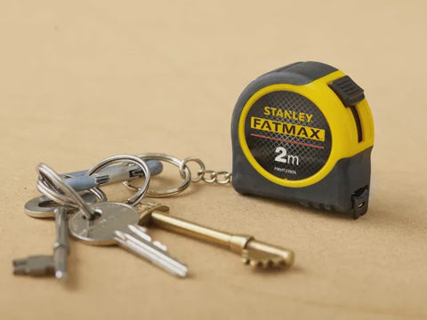 Stanley STA133856 Key Ring Tape 2m ( Width 13mm ) FMHT1-33856