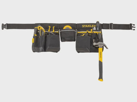 Stanley 1-96-178 Strong Tool Apron Multiple Pockets & Loops STA196178