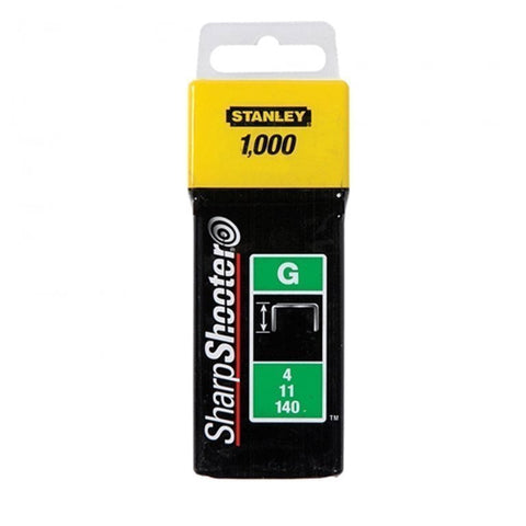 Stanley STA1TRA709T 14mm Heavy-Duty Staples Pack of 1000