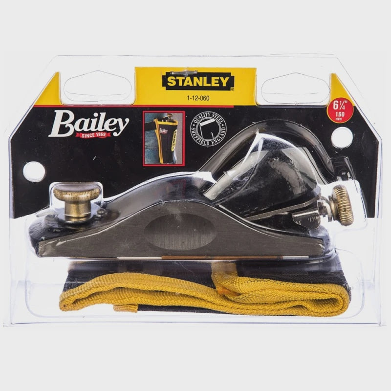 Stanley 5-12-060 No.60.1/2 150/35mm Block Plane With Pouch STA512060