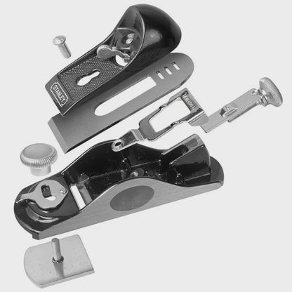Stanley 5-12-060 No.60.1/2 150/35mm Block Plane With Pouch STA512060