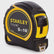 Stanley Tylon Tape Measure 5m/16ft & 8m/26ft Pack of 2 STA998985