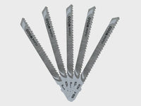 DeWalt 100mm HCS T-Shank Wood Cutting Jigsaw Blades DT2165-QZ Pack of 5