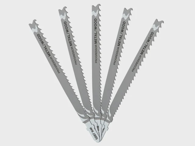 DeWalt 132mm HCS Progressor Tooth Jigsaw Blades DT2059-QZ Pack of 5