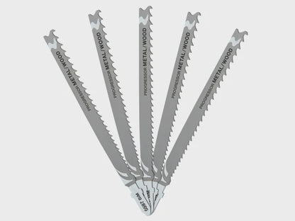 DeWalt 132mm HCS Progressor Tooth Jigsaw Blades DT2059-QZ Pack of 5