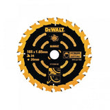 DeWalt 190mm 24T Extreme Framing Circular Saw Blade DT10304-QZ