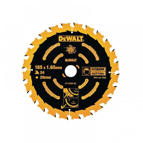 DeWalt 190mm 24T Extreme Framing Circular Saw Blade DT10304-QZ