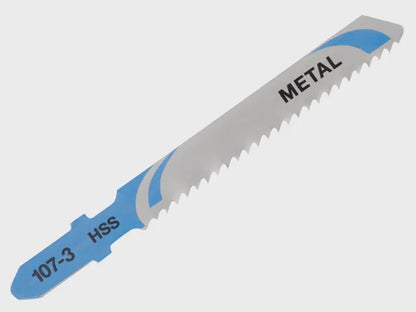 DeWalt 76mm HSS T-Shank Jigsaw Blades for Metal DT2161-QZ Pack of 5
