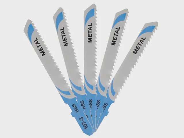 DeWalt 76mm HSS T-Shank Jigsaw Blades for Metal DT2161-QZ Pack of 5