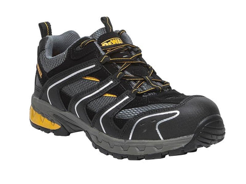 Dewalt Cutter Lightweight Safety Trainers Black Size 8 DEWCUTTER8