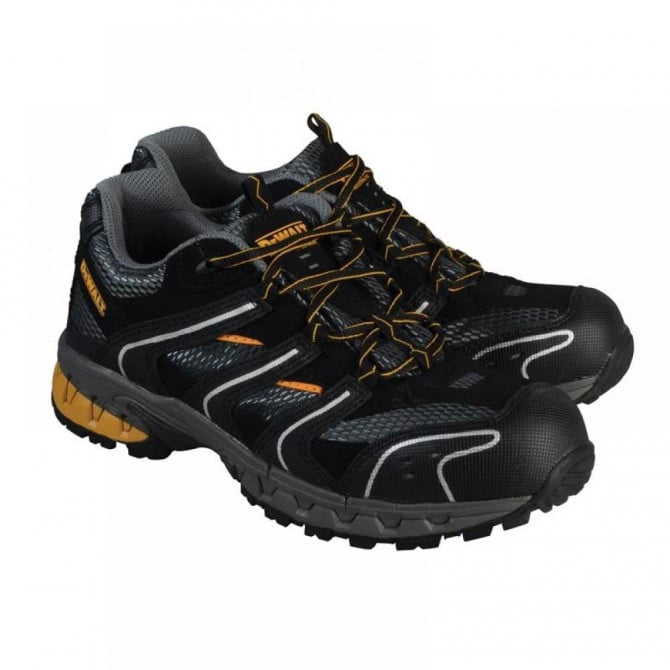 Dewalt Cutter Lightweight Safety Trainers Black Size 8 DEWCUTTER8