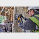 DeWalt DCG200T2 54V XR Flexvolt Brushless Wall Chaser with 2 x 6.0Ah Batteries Charger & Case