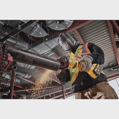 Dewalt DCG418T2-GB 54V XR Flexvolt Brushless 125mm Angle Grinder with 2 x 6.0Ah Batteries Charger & Case
