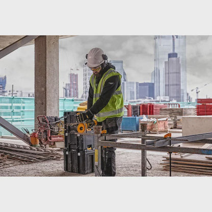 Dewalt DCG418T2-GB 54V XR Flexvolt Brushless 125mm Angle Grinder with 2 x 6.0Ah Batteries Charger & Case