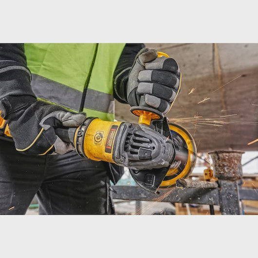 Dewalt DCG418T2-GB 54V XR Flexvolt Brushless 125mm Angle Grinder with 2 x 6.0Ah Batteries Charger & Case