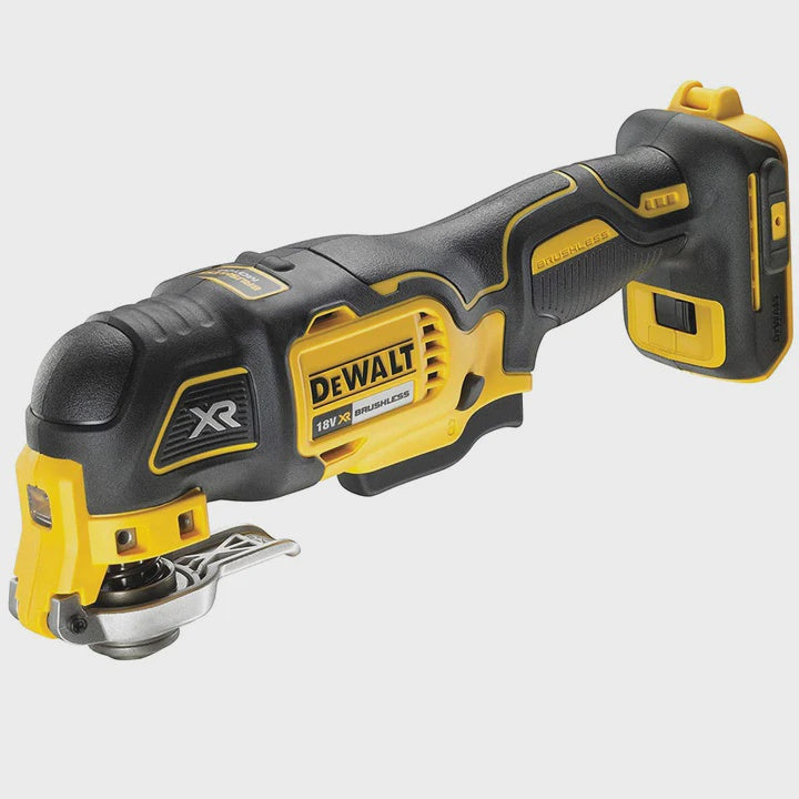 Dewalt DCS356P2 18V XR Brushless Oscillating Multi-Tool With 2 x 5.0Ah Batteries Charger In Case
