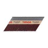 FirmaHold 75mm Galv Ring Shank Collated Clipped Head Nails With 2 Fuel Cells Pack of 2200 CFGT75G