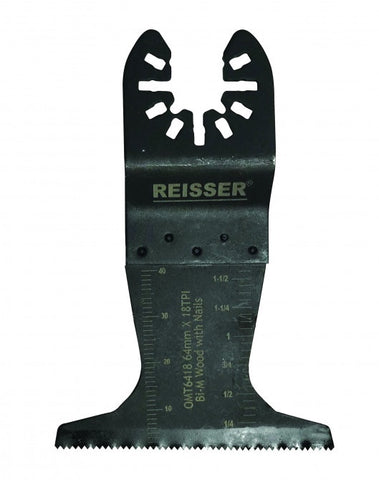 Reisser OMT6418 Oscillating Multi-tool Blade Bi-M 64Mm X 18Tpi