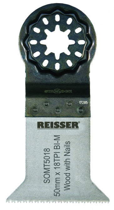 Reisser SOMT5018 Starlock Oscillating Multi-tool Blade Bi-M 50Mm X 18Tpi