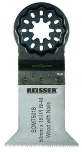 Reisser SOMT5018 Starlock Oscillating Multi-tool Blade Bi-M 50Mm X 18Tpi