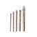 Irwin IRW10507912 Glass & Tile Drill Bit Set of 5