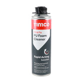 Timco PU Foam Cleaner Universal 500ml Rapid Solution Dissolve Remove 247893