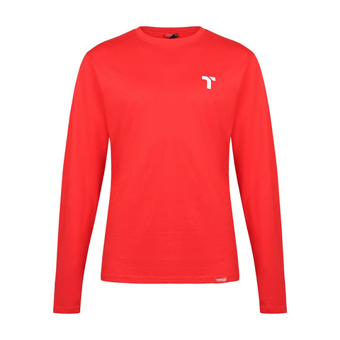 Timco Long Sleeve Trade T-Shirt Classic fit Large Red LSTTMIXL