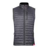 Timco Padded Bodywarmer Grey/Black Front zip Soft Line Collar Extra Large PB1101XL