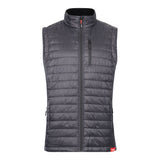 Timco Padded Bodywarmer Grey/Black Front zip Soft Line Collar Extra Large PB1101XL