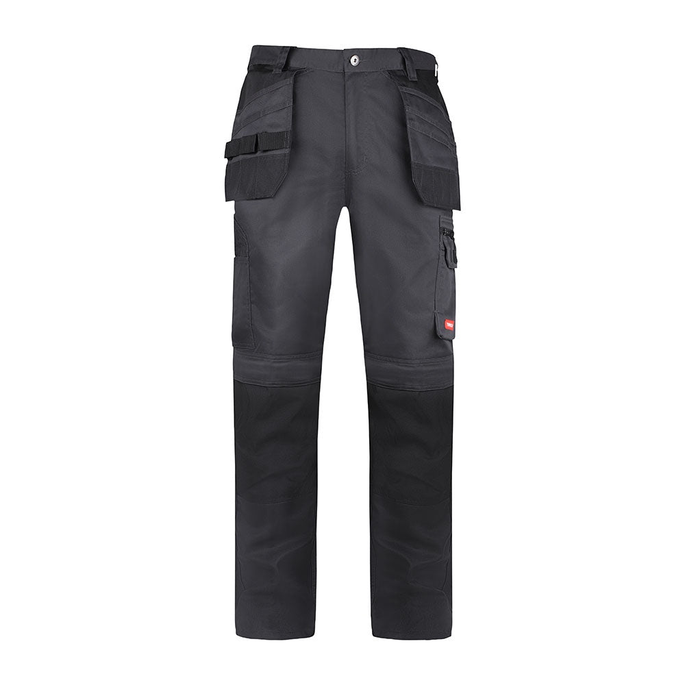 Timco W32 L30 Workman Multi-Purpose Work Trousers Grey/Black WTGBK3230