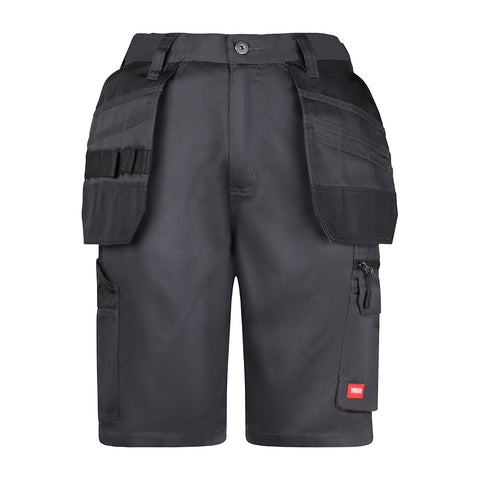 Timco W36 Workman Multi-purpose work Shorts Grey/Black WSGBK36