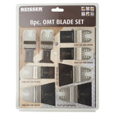 Reisser OMT8SET Multi Tool Blade Set - 8 Pieces