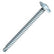 Timco 4.8 x 50mm Baypole Screws Wafer Flange Head Self Tapping  (200/Box) 290Z