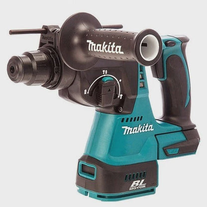 Makita DHR242RTJ 3.9kg 18V 2 x 5.0Ah Li-Ion LXT Brushless Cordless SDS Rotary Hammer Drill