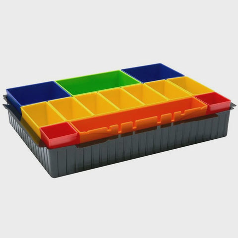 Makita P-83652 Organiser Inlay with Inserts & Coloured Compartments for Makpac Case