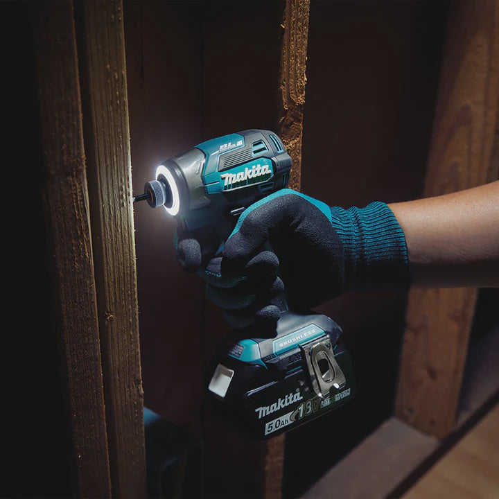 Makita DTD173Z 18V LXT Brushless Impact Driver with 1 x 5.0Ah Battery & Charger