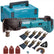 Makita DTM51Z LXT 18V Oscillating Multitool with 39 Piece Accessories Set & Makpac Case