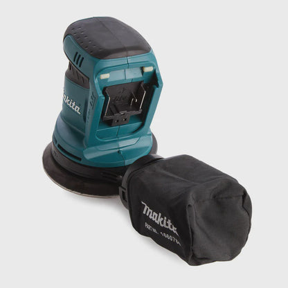 Makita DBO180Z 18V 125mm Random Orbit Sander with Makpac Type 3 Case