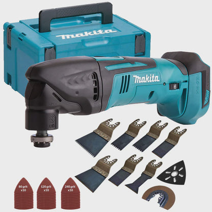 Makita DTM50Z LXT 18V Oscillating Multitool with  39 Piece Accessories Set & MakCase