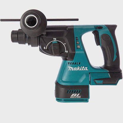 Makita DHR242Z 18V SDS+ Brushless 24mm Rotary Hammer Drill Body with Dust Extraction System
