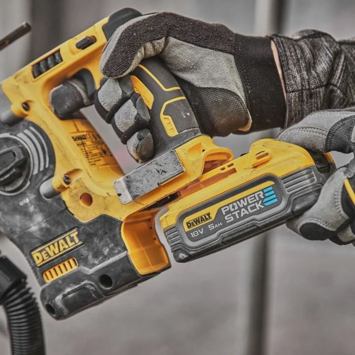 Dewalt DCH273N 18V Brushless SDS+ Rotary Hammer Drill with 4 Piece Chisel Set