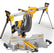 Dewalt DWS780 305mm XPS Sliding Compound Mitre Saw 1675W 240V With Universal Leg Stand