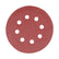 Timco 125mm Random Orbital Sanding Discs 80 Grit Red 231555