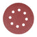Timco 150mm Random Orbital Sanding Discs 120 Grit Red 231144