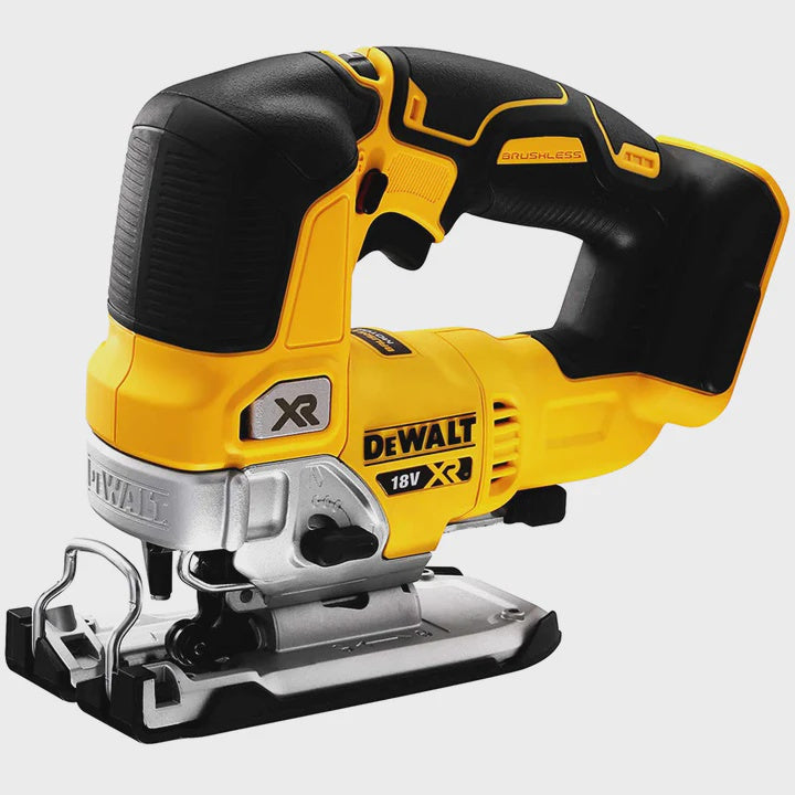 DeWalt DCS334N 18V Brushless Top Handle Jigsaw with HCS Progressor Tooth Jigsaw Blades