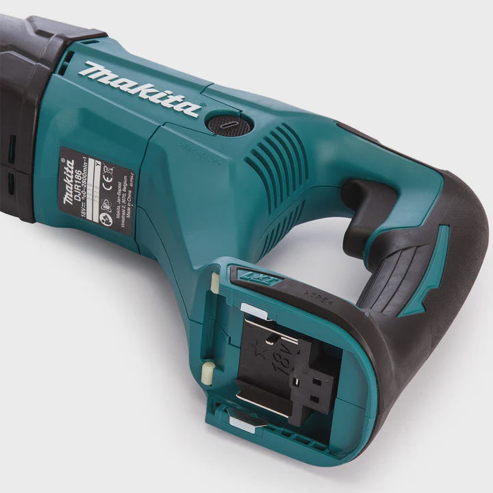Makita DJR186Z 18V Reciprocating Sabre Saw with 2 x 5.0Ah Batteries & Charger in Case