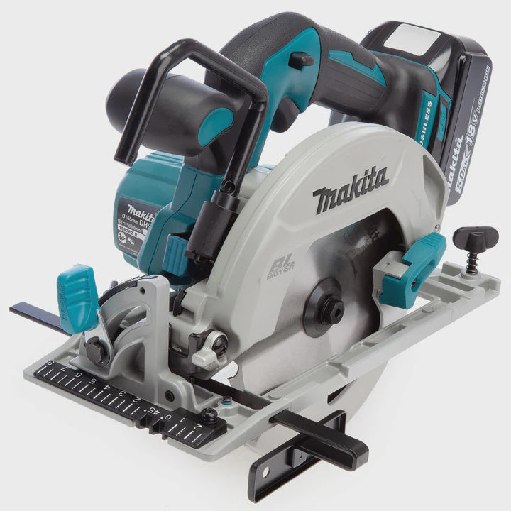 Makita DHS680Z 18V Brushless Circular Saw 165mm Body Only + Guide Rail & Adapter